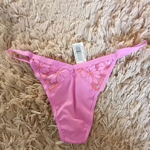 Auden Pink Lace Trim Panties